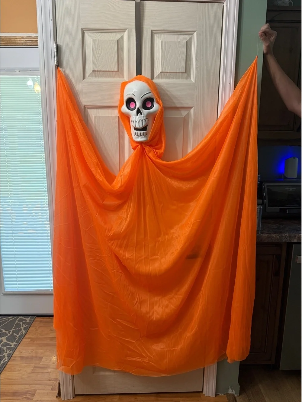 Hanging Halloween Skull Decoration